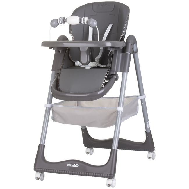 Scaun de masa chipolino first spoon ash grey hubsthfs02401as