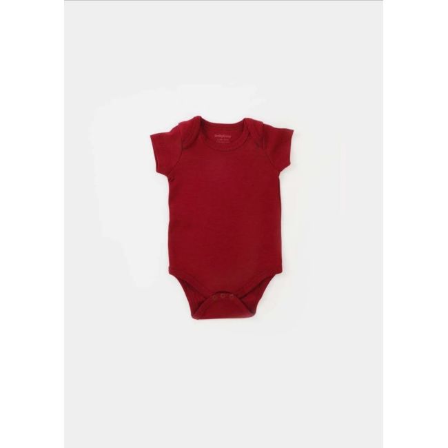 Set de 10 piese pentru nou nascut - 100% bumbac organic - Rosu, BabyCosy JEMBC-CSY5111