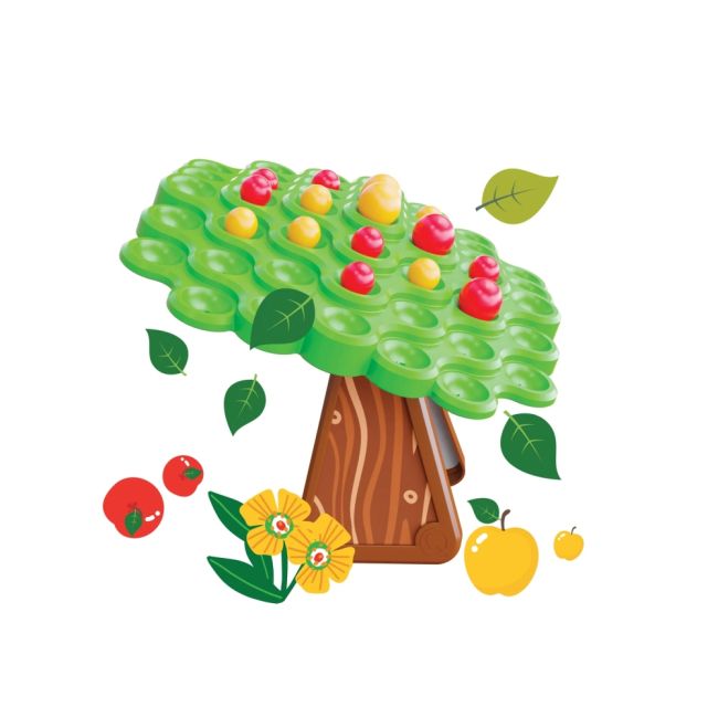 Stay Apple! Balance Tree Game - Joc Educativ si Interactiv pentru Toata Familia ERFQ01041