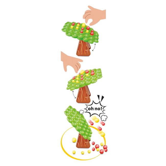 Stay Apple! Balance Tree Game - Joc Educativ si Interactiv pentru Toata Familia ERFQ01041