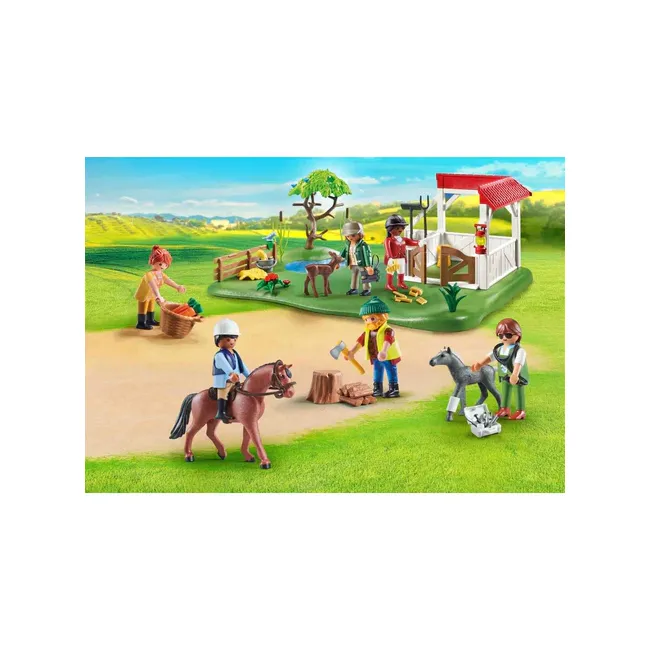 Playmobil - Creeaza Propria Figurina - Ferma De Cai ARTPM70978
