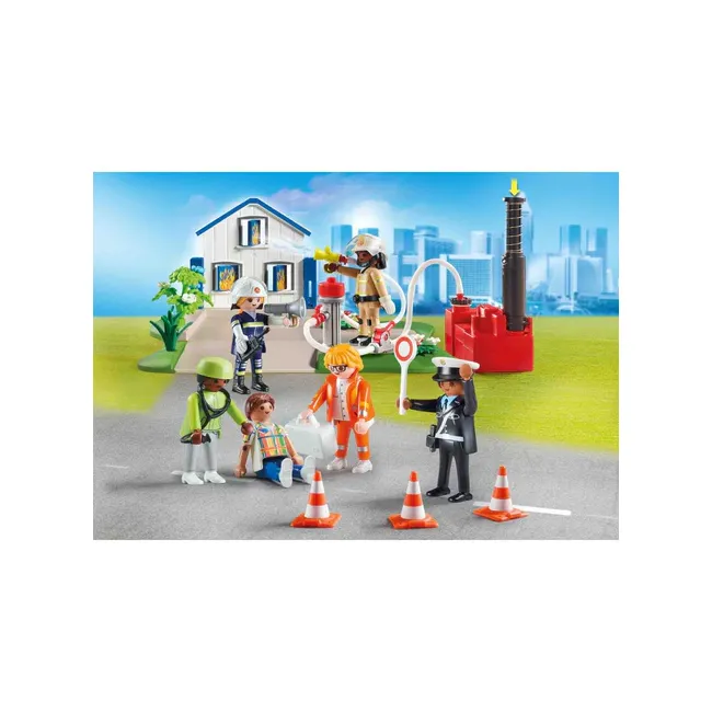 Playmobil - Creeaza Propria Figurina - Misiunea De Salvare ARTPM70980