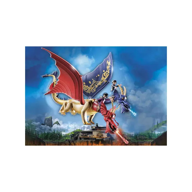 Playmobil - Dragons: Wu & Wei & Jun ARTPM71080