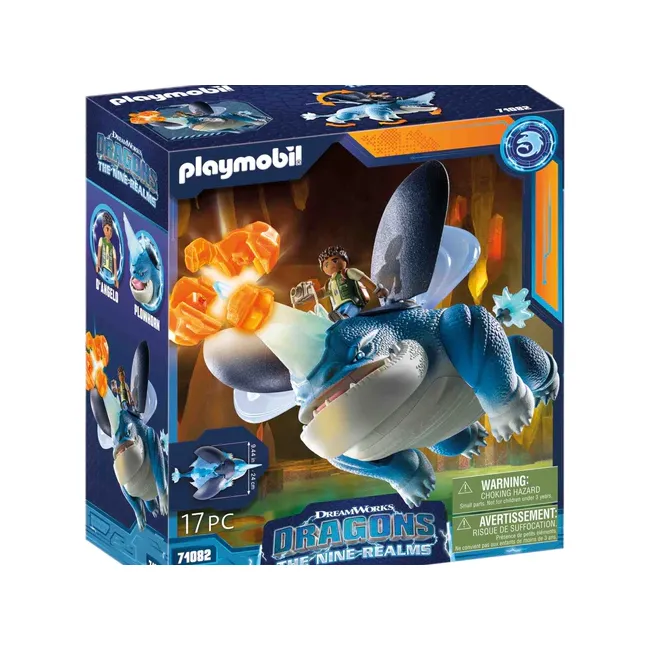 Playmobil - Dragons: Plowhorn & D'Angelo ARTPM71082