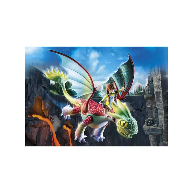 Playmobil - Dragons: Feathers & Alex ARTPM71083