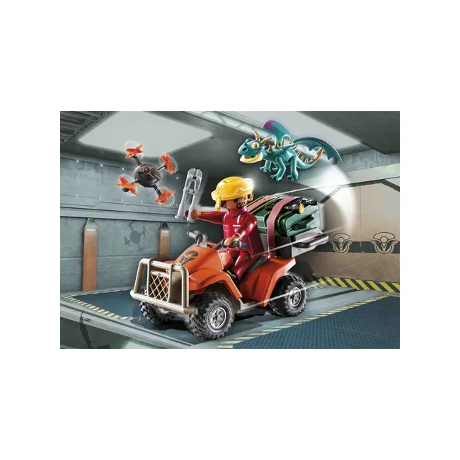 Playmobil - Dragons: Vehiculul Lui Icaris Si Phil ARTPM71085
