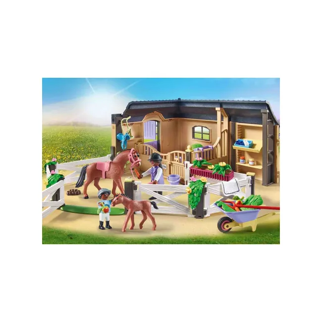 Playmobil - Grajd Pentru Calarie ARTPM71238