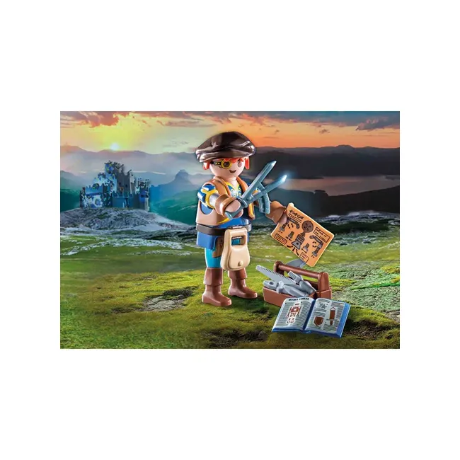 Playmobil - Cavalerul Dario Cu Unelte ARTPM71302