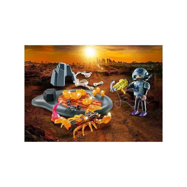 Playmobil - Lupta Impotriva Scorpionului De Foc ARTPM70909