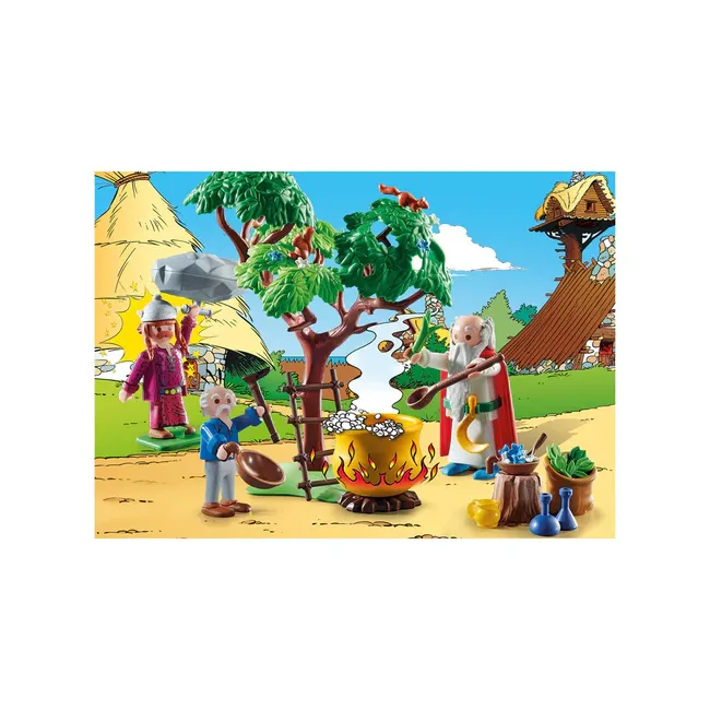 Playmobil - Asterix Si Obelix - Getafix Cu Potiunea Magica ARTPM70933