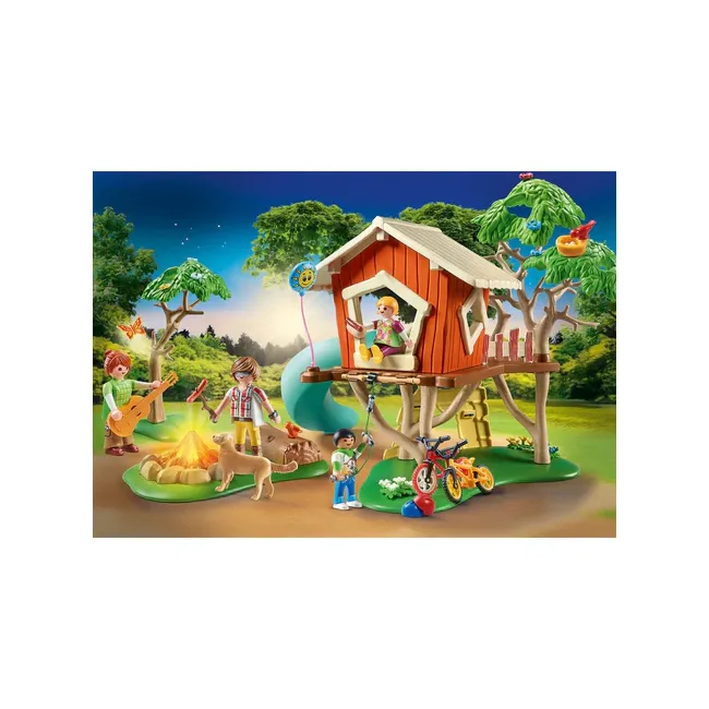 Playmobil - Casa Din Copac Cu Tobogan ARTPM71001
