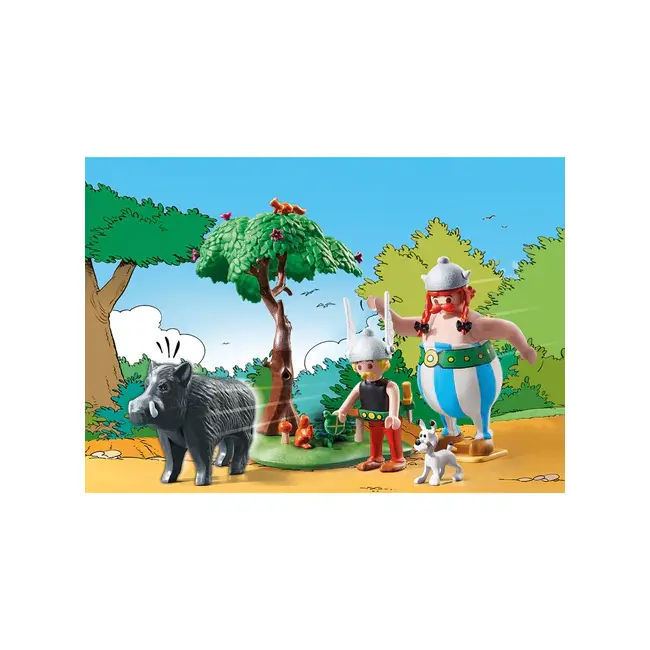 Playmobil - Asterix - Vanatoarea Porcului Salbatic ARTPM71160