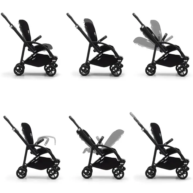 Carucior Bugaboo Bee 6 Mineral Black Taupe ERFBG500304AM01
