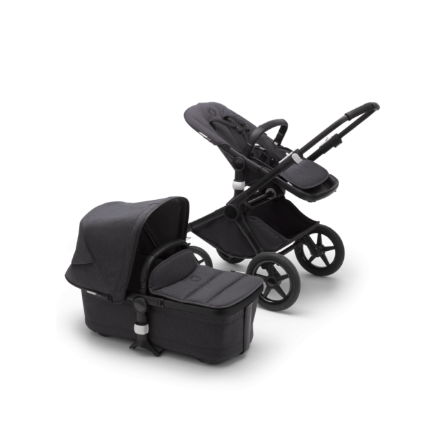 Carucior Bugaboo Fox 2 Mineral Black Washed Black 2 in 1 ERFBG230122MC01