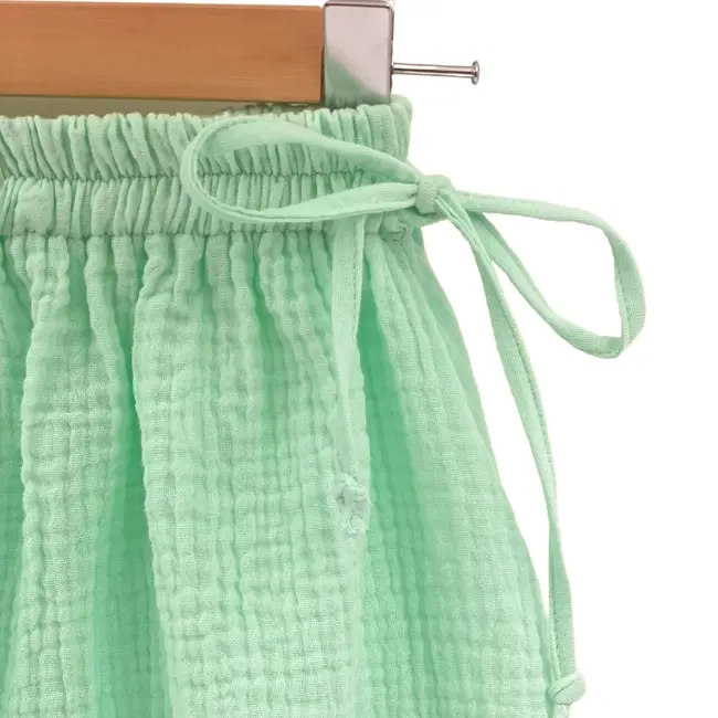 Fustita de vara pentru fete, din muselina, Minty, 80-86 cm (12-18 luni) KDEFVM1218MINTY