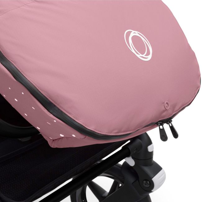 Husa de picioare carucior Bugaboo Performance Winter Evening Pink ERFBG2306010081
