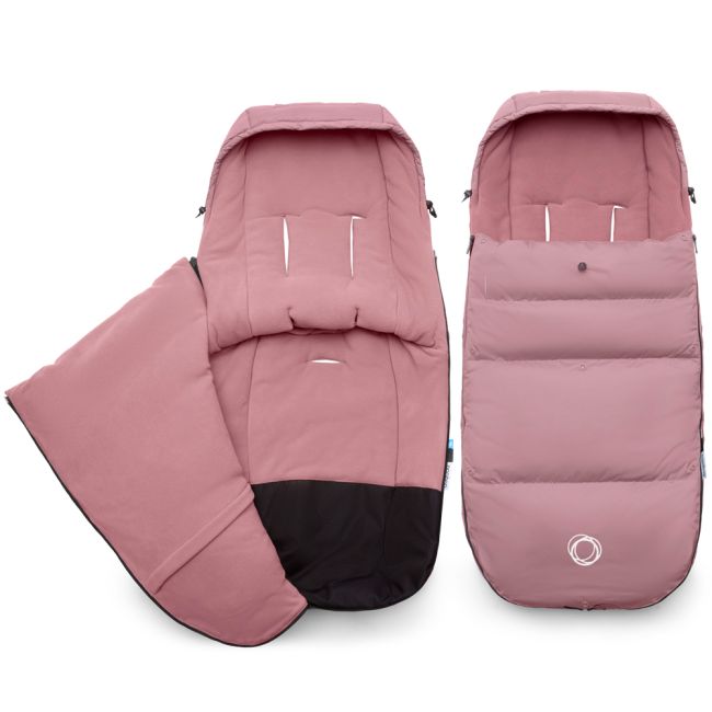 Husa de picioare carucior Bugaboo Performance Winter Evening Pink ERFBG2306010081