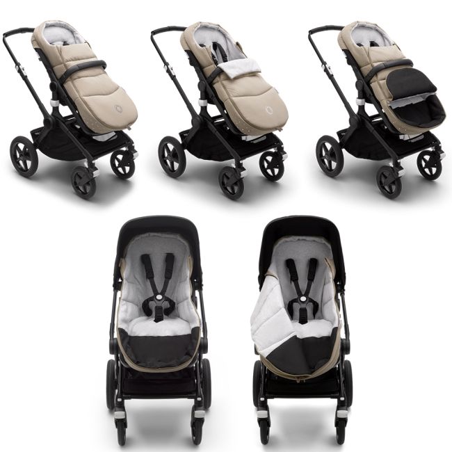Husa de picioare universala carucior Bugaboo Dune Taupe ERFBGS003114015
