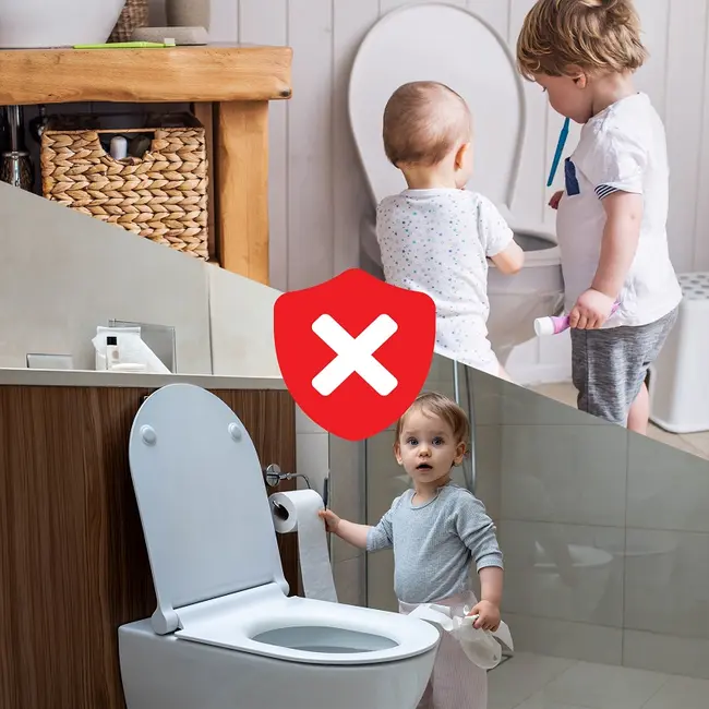 Inchizatoare de siguranta pentru toaleta, SIPO EKDSBS-TL1