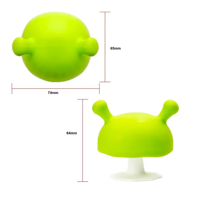 Inel Gingival Din Silicon, Mombella, CIupercuta Blue KRTM00112