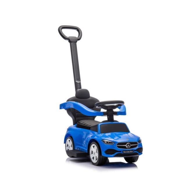 Masinuta copii 3 in 1, Mercedes C-Class Deluxe, Blue, Milly Mally EKDmm2732