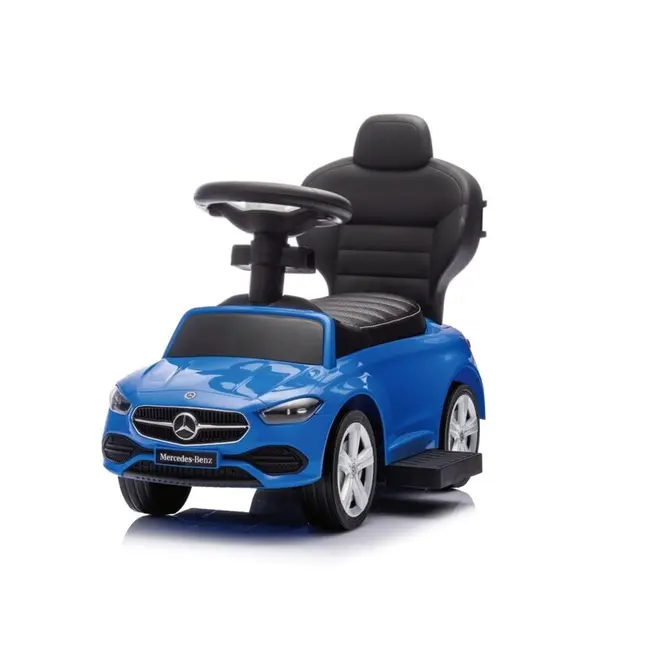 Masinuta copii 3 in 1, Mercedes C-Class Deluxe, Blue, Milly Mally EKDmm2732