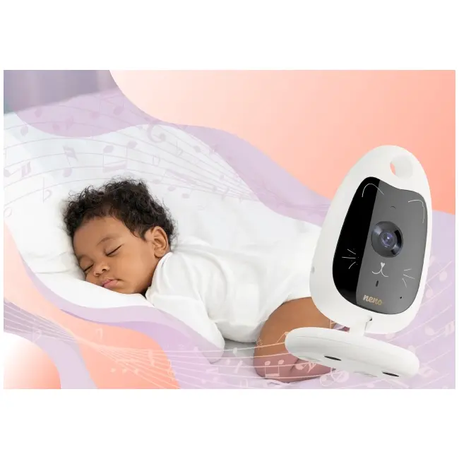 Neno gato 2 &ndash; monitor electronic pentru bebeluși cu receptor wireless nen-mam-nn006