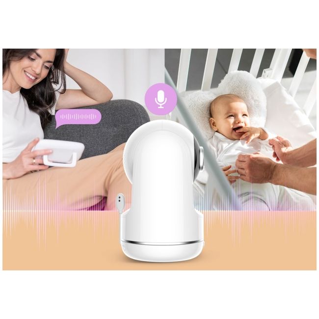 Neno vista – videofon rotativ cu receptor wireless nen-mam-nn008