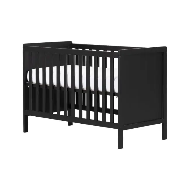 Patut bebelusi din MDF 120x60 cm,transformabil in SOFA, Elisabeth II, Noce + Saltea Cocos EKDek2053_s