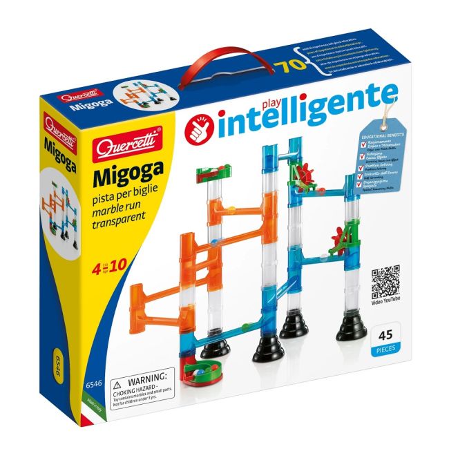 Quercetti Migoga Marble Run Transparent ERFQ06546