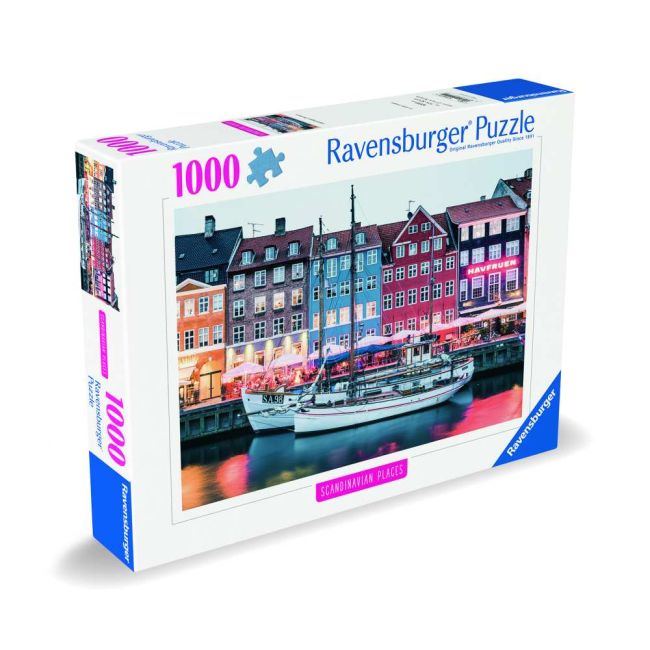 Ravensburger - Puzzle Copenhaga Danemarca 1000 piese design nou ARTRVSPA00111