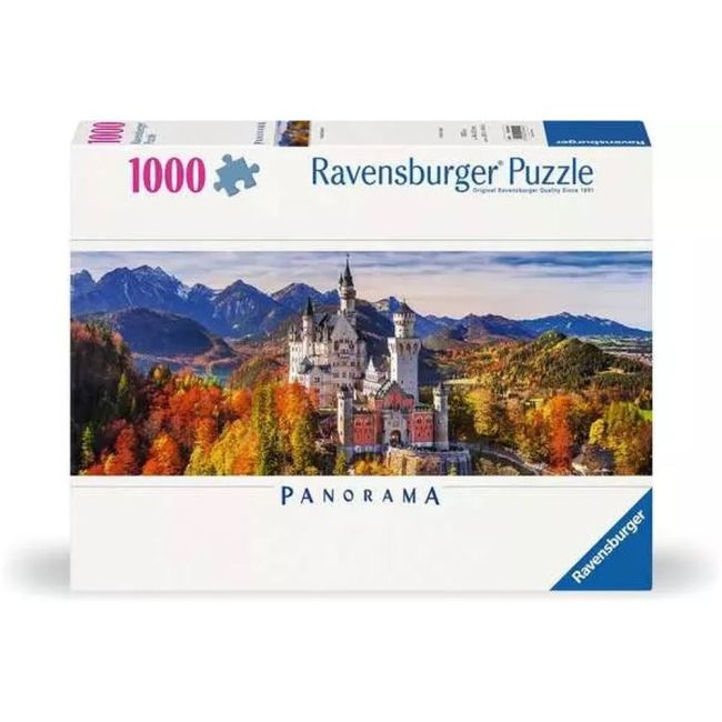 Ravensburger - Puzzle panorama Castel Neuschwanstein 1000 piese design nou ARTRVSPA00445