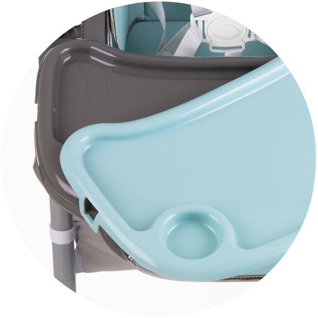 Scaun de masa chipolino first spoon teal hubsthfs02403tl