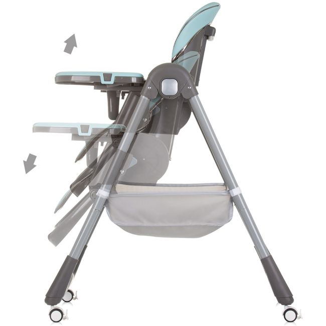 Scaun de masa chipolino first spoon teal hubsthfs02403tl