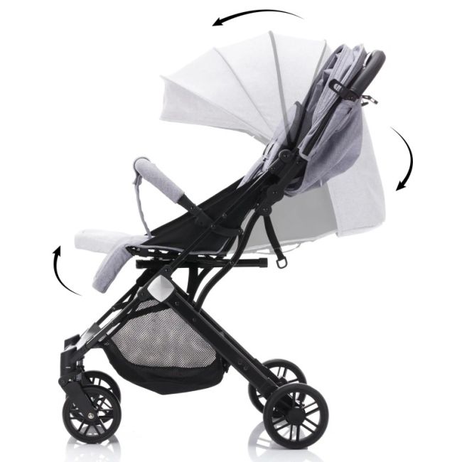 Carucior sport Elite Styler - light grey melange- Fillikid