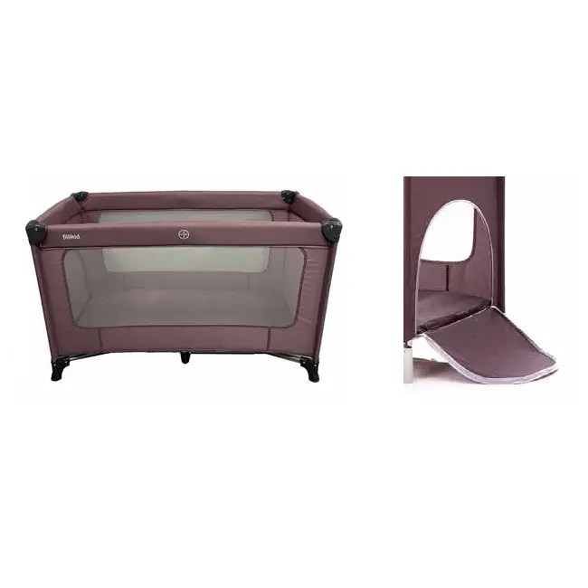 Patut pliabil Nizza raspberry, 120x60 cm, Fillikid