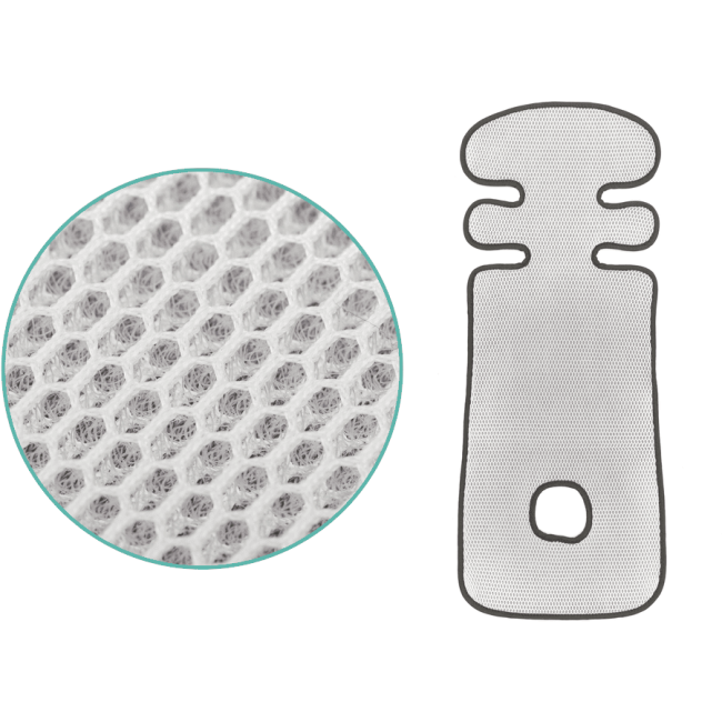 Protectie anti-transpiratie pentru carucior grey Fillikid