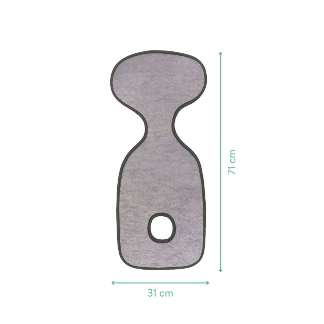 Protectie anti-transpiratie pentru scaun auto gr.0-1-2-3, grey Fillikid