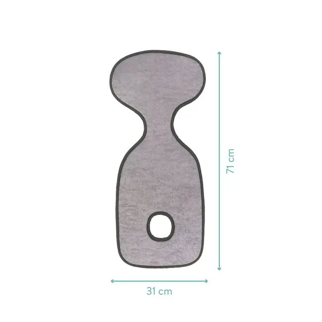 Protectie anti-transpiratie pentru scaun auto gr.0-1-2-3, grey Fillikid