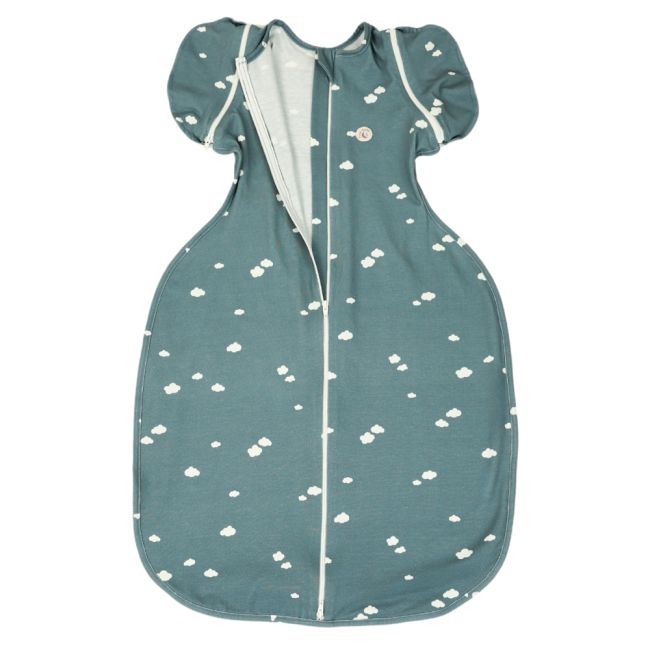 Sac de dormit Swaddle First Sleep Cloudy Dreams, faza 2, pentru bebelusi 3-6 luni, tog 0.5, 74 cm, 0.5 tog KDEFS2CD00