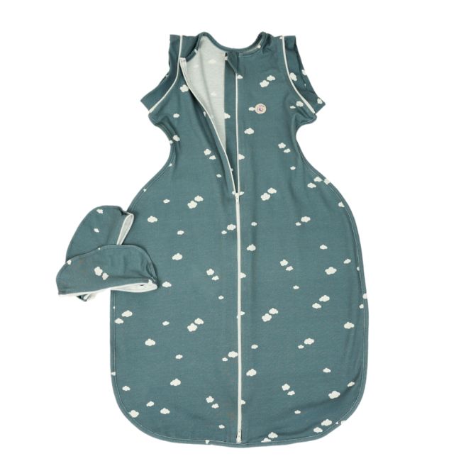 Sac de dormit Swaddle First Sleep Cloudy Dreams, faza 2, pentru bebelusi 3-6 luni, tog 0.5, 74 cm, 0.5 tog KDEFS2CD00