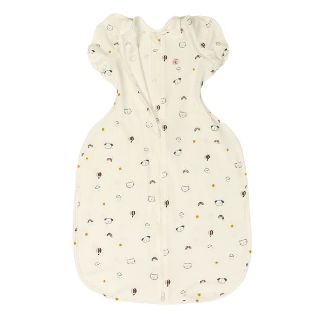 Sac de dormit Swaddle First Sleep Kitty Dreamland, faza 2, pentru bebelusi 3-6 luni, tog 0.5, 74 cm, 0.5 tog KDEFS2KD00