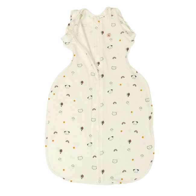 Sac de dormit Swaddle First Sleep Kitty Dreamland, faza 2, pentru bebelusi 3-6 luni, tog 0.5, 74 cm, 0.5 tog KDEFS2KD00