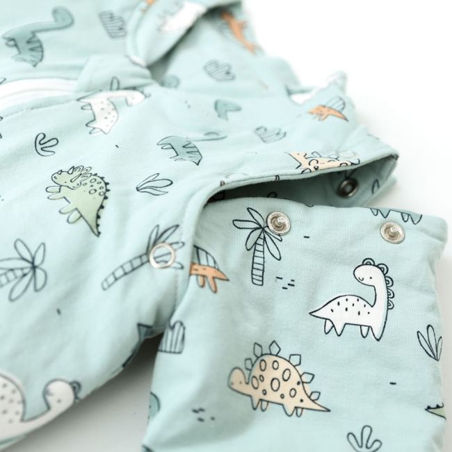 Sac de dormit cu picioruse si maneci, Dino Adventure, 100 cm, 2 Tog - Iarna KDESDPDA10002