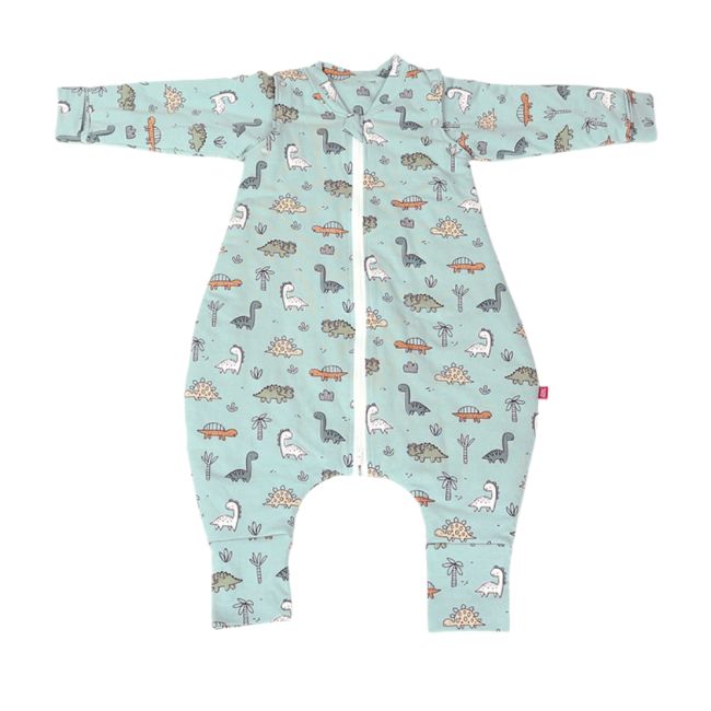 Sac de dormit cu picioruse si maneci, Dino Adventure, 100 cm, 2 Tog - Iarna KDESDPDA10002
