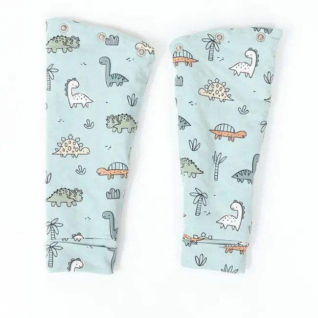Sac de dormit cu picioruse si maneci, Dino Adventure, 110 cm, 2 Tog - Iarna KDESDPDA11002
