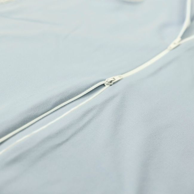 Sac de dormit nou-nascut Swaddle First Sleep Blue Skies, 60 cm, 1.5 tog KDEFSBS015