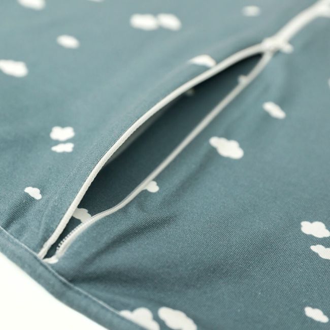 Sac de dormit nou-nascut Swaddle First Sleep Cloudy Dreams, 60 cm, 0.5 tog KDEFSCD00