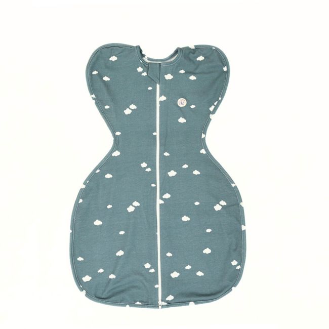 Sac de dormit nou-nascut Swaddle First Sleep Cloudy Dreams, 60 cm, 0.5 tog KDEFSCD00