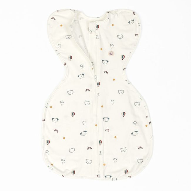 Sac de dormit nou-nascut Swaddle First Sleep Kitty Dreamland, 60 cm, 1.5 tog KDEFSKD015